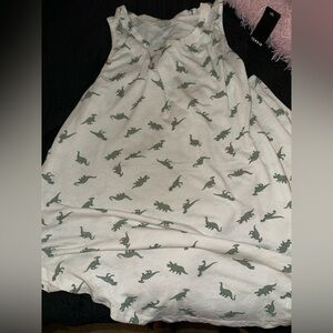 Plus Dino tank top